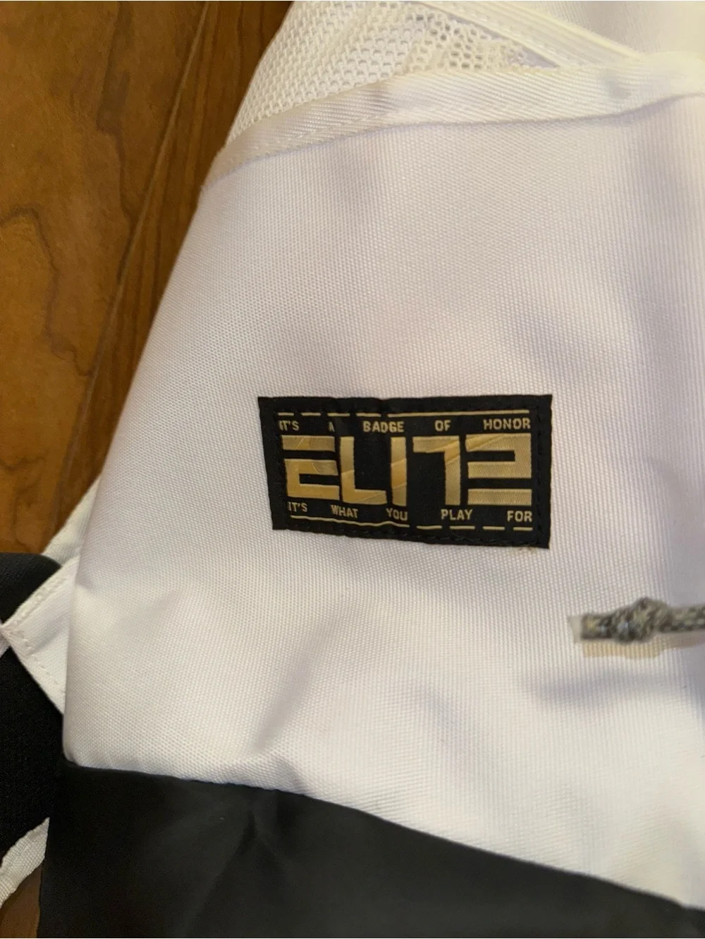 Nike Hoop Elite 32L Backpack White/Black/Gold
